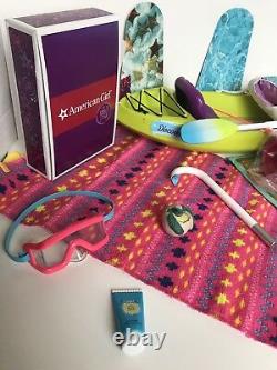 American Girl Lea Clark Kayak Beach Picnic, Swim Set Accessories