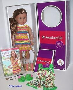 American Girl Lea Clark Plus Pajamas Set Doll Of The Year 18 New Boxes