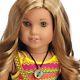 American Girl Lea Doll Year Book Necklace Messenger LEAH SHIPS GLOBAL
