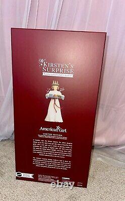 American Girl Limited Edition Kirsten Christmas 18 Doll New