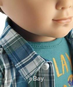 American Girl Logan 18 Doll New in Box Sold Out In AG