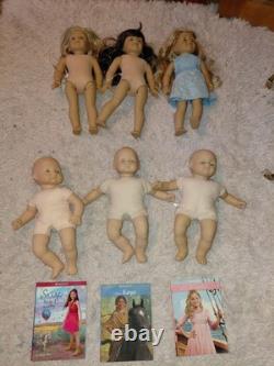 American Girl Lot Of Dolls