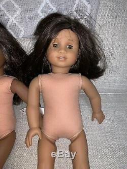 American Girl Lot of 3 African-American Dolls