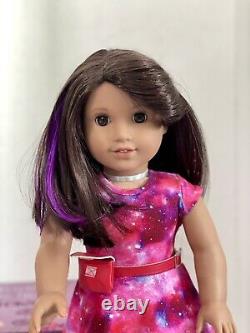 American Girl Luciana GOY 2018 Dressed in Her Meet Dress & her Robot Dog & Book