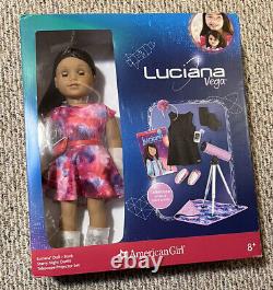 American Girl Luciana Vega Doll Starry Night Outfit Telescope Projector Box Set