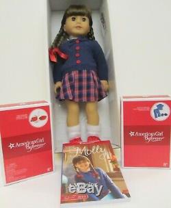 American Girl MOLLY DOLL BOOK PAJAMAS and ACCESSORIES Beforever NRFB