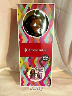American Girl Makena Williams 18 Inch Doll & Book World By Us Collection