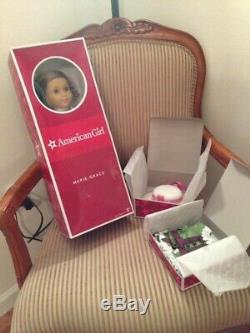 American Girl Marie Grace Retired Doll NIB with Accessories & Party Dress