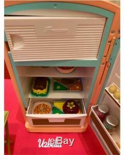 American Girl Maryellen's Refrigerator Fridge & Food Set for Dolls NEW IN BOX