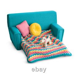 American Girl Maryellen's Sofa Sleeper Bed Set FOR 18 DOLL Furniture