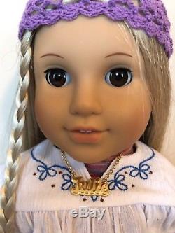 American Girl Meet Julie and Ivy Doll 1974 Collection Near Mint