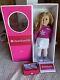 American Girl Mia St Clair 18 Doll of the Year 2008 Box Skates & Meet Outfit