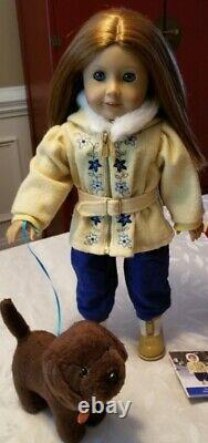 American Girl Molly & Pleasant Company Emily Winter Fun Honey Chocolate Chip Lot