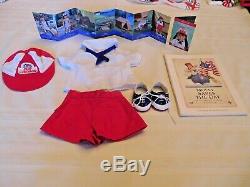 American Girl Molly White Body Doll Signed Pleasant Roland 1987 + Lot