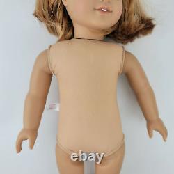 American Girl Nellie 18 Doll Blonde Hair Blue Eyes Freckles Beach Retired