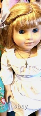 American Girl Nellie O'Malley Doll Never Paid With, Retired, Meet Dress CLEAN