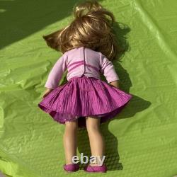 American Girl Nellie O'Malley Doll Retired in Pink Meet Outfit VGC+ RARE