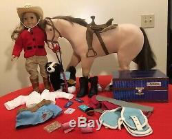 American Girl Nicki Doll, Horse, Dog & Accessoires Retired-Nice Lot