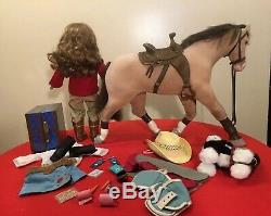 American Girl Nicki Doll, Horse, Dog & Accessoires Retired-Nice Lot