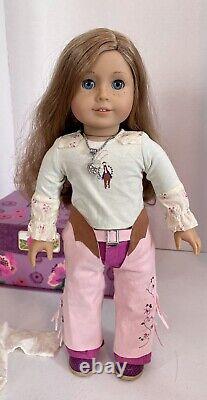 American Girl Nicki Dressed in Her Riding Outfit. Comes with Her Meet Outfit