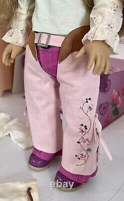 American Girl Nicki Dressed in Her Riding Outfit. Comes with Her Meet Outfit