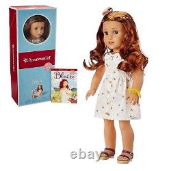 American Girl Of Year BLAIRE DOLL 2019 Meet Outfit Bracelet Hair Flower BOX NEW