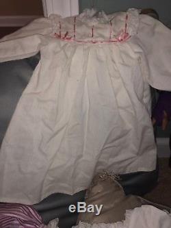 American Girl Pleasant Co Lot 2 Dolls, Historical Outfits, Marisol, Samantha