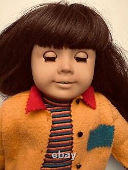 American Girl Pleasant Company 1996 GT2 Samantha Doll 18 Brown Eyes Brown Hair