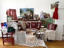 American Girl Pleasant Company Doll FELICITY Retired Outfits Furniture HUGE Lot