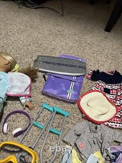 American Girl Pleasant Company Doll With Accessories + Bonus Cititoy Doll