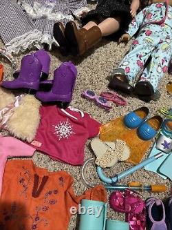 American Girl Pleasant Company Doll With Accessories + Bonus Cititoy Doll