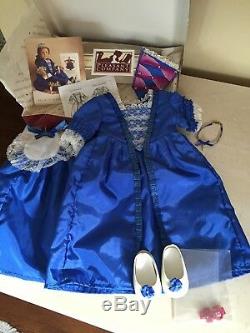 American Girl Pleasant Company FELICITY CHRISTMAS GOWN SET COMPLETE In BOX 1991