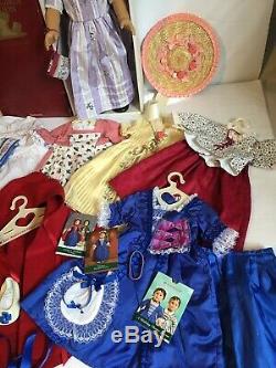 American Girl/ Pleasant Company Felicity Collection Outfits Gowns Lot EC