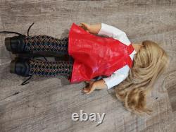 American Girl Pleasant Company JLY 12 blonde with brown eyes GUC