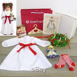 American Girl Pleasant Company KIRSTEN'S DOLL ST LUCIA Holiday OUTFIT WREATH BOX