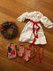 American Girl Pleasant Company KIRSTEN'S ST LUCIA Holiday OUTFIT WREATH TRAY ETC
