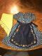 American Girl Pleasant Company Kirsten On The Trail Dress Complete EUC RETIRED