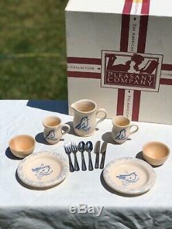 American Girl Pleasant Company Kirsten Pottery Set