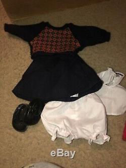 American Girl Pleasant Company Molly Doll WithFull Meet Outfit EUC Retired