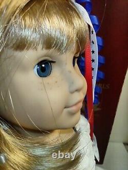 American Girl Pleasant Company NELLIE DOLL + Book & Accessories MEET OUTFIT NIB