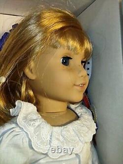 American Girl Pleasant Company NELLIE DOLL + Book & Accessories MEET OUTFIT NIB