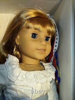 American Girl Pleasant Company NELLIE DOLL + Book & Accessories MEET OUTFIT NIB