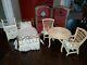 American Girl Pleasant Company Samantha Trunk Bed Commode Table And Chairs Lot
