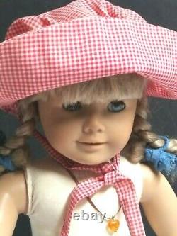 American Girl Pleasant Company White Body Kirsten Silver Eye Artist Mark