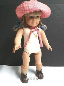 American Girl Pleasant Company White Body Kirsten Silver Eye Artist Mark