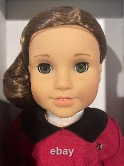 American Girl REBECCA RUBIN 18 Doll with Meet Outfit Retired In Box Book