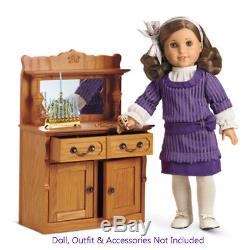 American Girl REBECCA SIDEBOARD for 18 Dolls Cabinet Drawers Rebecca's NEW