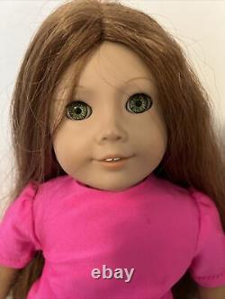 American Girl RETIRED FELICITY DOLL Pleasant Co Historical Red Hair Green Eyes