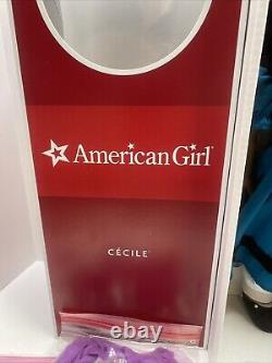 American Girl Retired 18 Doll Cecile New In Box NRFB & Book. Free Shipping