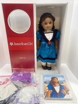 American Girl Retired 18 Doll Cecile New In Box NRFB & Book. Free Shipping